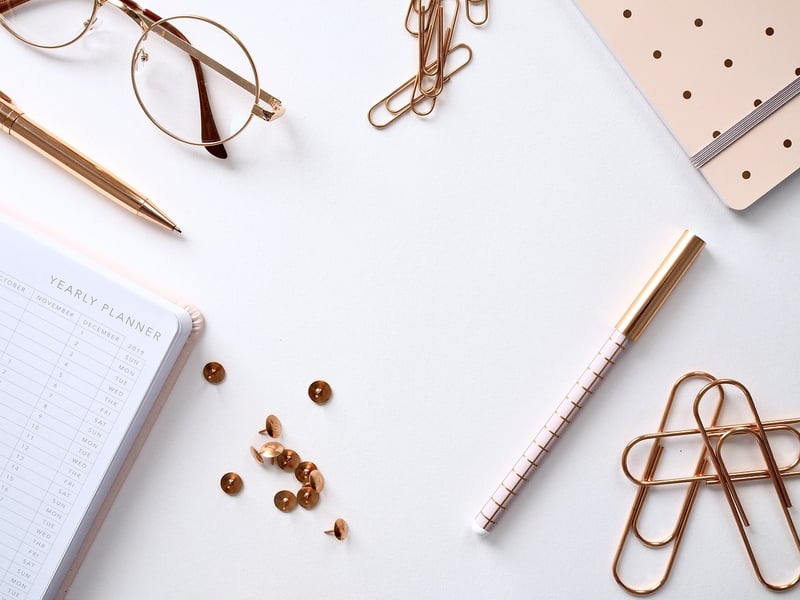 Minimalist workspace